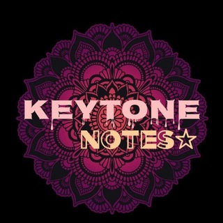 Telegram profile photo for 🌜KeyTone NoteS ™🌛