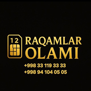 Telegram profile photo for Raqamlar Olami