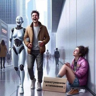 Telegram profile photo for трансгуманизм и гипомания