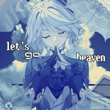 Telegram profile photo for let's go Heaven|life::flood
