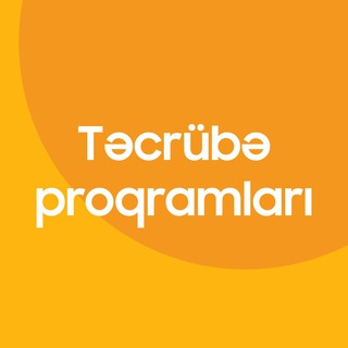 Telegram profile photo for Təcrübə proqramları / Internships