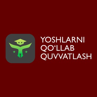 Telegram profile photo for Yoshlarni qo'llab-quvvatlash|Rasmiy kanal