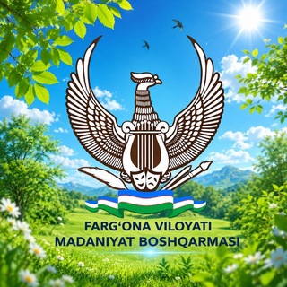 Telegram profile photo for Farg‘ona viloyati Мadaniyat boshqarmasi | Rasmiy kanal