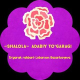 Telegram profile photo for Shalola adabiy to‘garagi | Beruniy