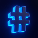 Telegram profile photo for #Хэштег