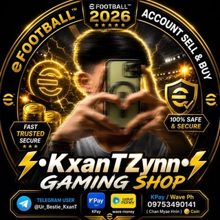 Telegram profile photo for ⚡•KxanTZynn•⚡ Gaming Shop