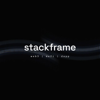 Telegram profile photo for Stackframe MARKET | web3/crypto (dApp, DeFI, DAO, etc)