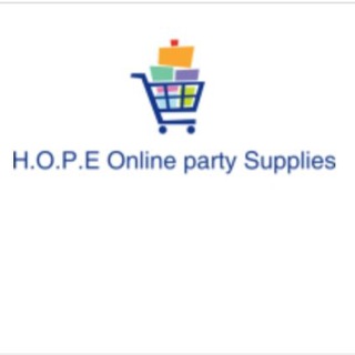 Telegram profile photo for H.O.P.E Online Party Supply