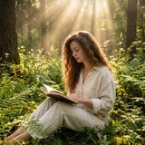 Telegram profile photo for открытая книга