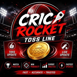 Telegram profile photo for Cricrocket Toss Lineโข ๐