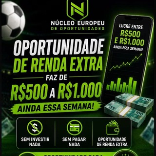 Telegram profile photo for Lucro Rápido AO VIVO | DE R$500 → R$1.000,00 EM 24 HORAS