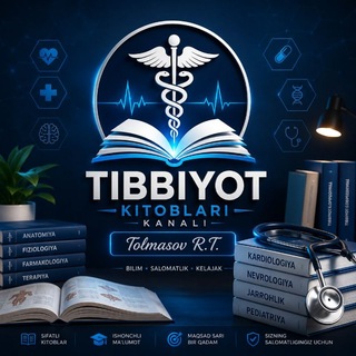 Telegram profile photo for Tibbiyot kitoblari 📚 | ToshDavTU