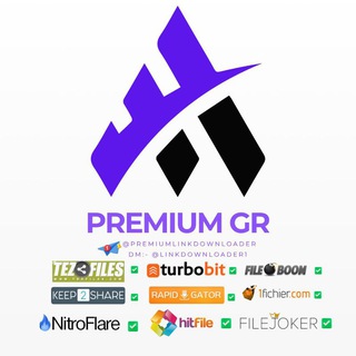 Telegram group profile photo for Tezfiles Rapidgator Hitfile keep2share Premium Link Generator