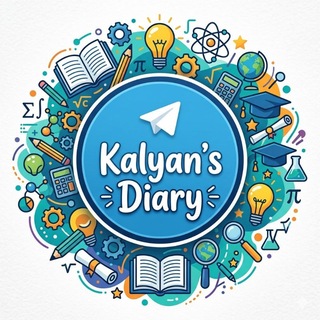 Telegram profile photo for GOVT JOB PREPARATION《Kalyan's Diary》