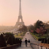 Telegram profile photo for Paris: elegiac polyphony hum midst the nightfall. ♔