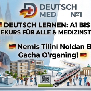 Telegram profile photo for DeutschMed