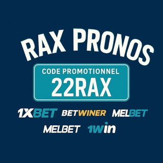 Telegram profile photo for 💸𝐑𝐀𝐗 𝐏𝐑𝐎𝐍𝐎𝐒 ⚽️💰
