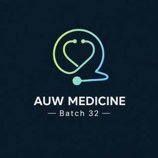 Telegram profile photo for AUW MEDICAL STUDENTS 32