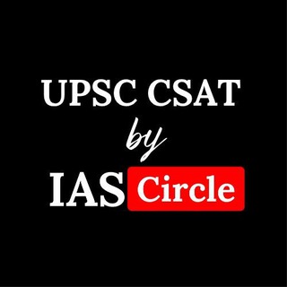 Telegram profile photo for UPSC CSAT by IAS Circle