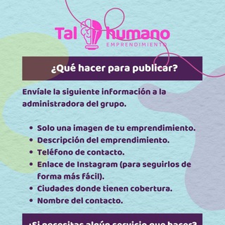 Telegram profile photo for Talhumano Emprendimiento