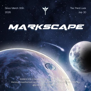 Telegram profile photo for MARKSCAPΞ : COSMIC WANDERERS