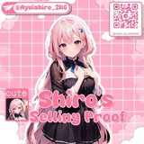 Telegram profile photo for Shiro's sellproof 𐙚