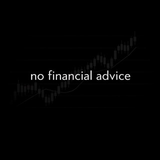 Telegram profile photo for no financial advice