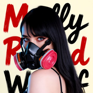 Telegram profile photo for MollyRedWolfArt