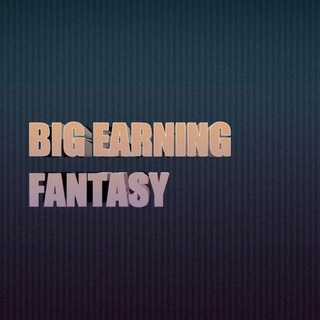 Telegram profile photo for BIG EARNING FANTASY