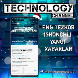 Telegram profile photo for Innovatsion Texnologiyalar❗