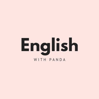 Telegram profile photo for english with panda (belajar bahasa inggris)