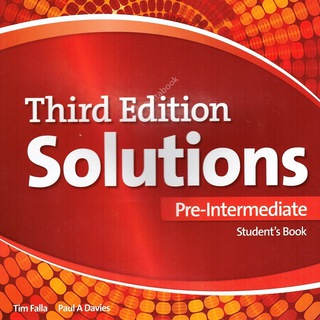 Telegram profile photo for Solutions Pre-intermediate
