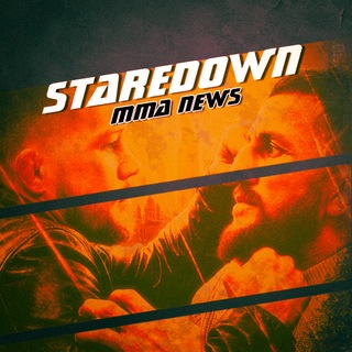 Telegram profile photo for STAREDOWN • MMA NEWS