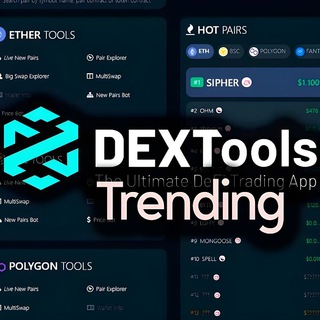 Telegram profile photo for Dextools Trending™