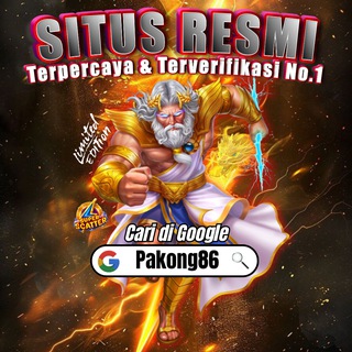 Telegram profile photo for PAKONG86 | Tergacor & Terpercaya No.1