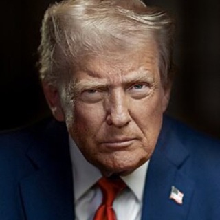 Telegram profile photo for Donald Trump