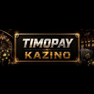 Telegram profile photo for TIMOPAY KAZINO ⚡️