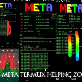 Telegram profile photo for MR-META TERMUX HELPING ZONE OFFICIAL