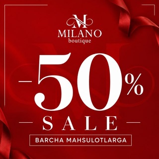 Telegram profile photo for MILANO BOUTIQUE