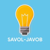 Telegram profile photo for SAVOL-JAVOB