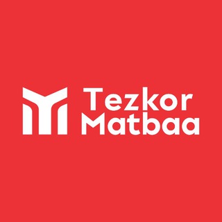 Telegram profile photo for TEZKOR MATBAA