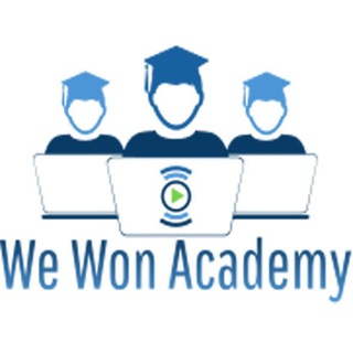 Telegram profile photo for WE WON ACADEMY