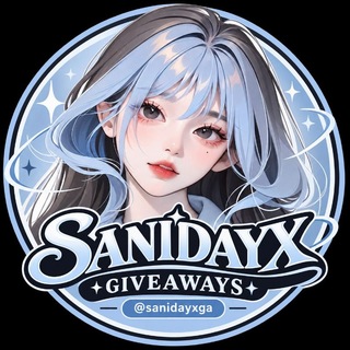 Telegram profile photo for Sanidayx Giveaways 💙🦋