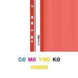 Telegram profile photo for Папка файловая на 10 файлов A4 с перфорацией желтая