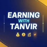 Telegram profile photo for EARNING WITH TANVIR