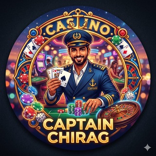 Telegram profile photo for πCasino Captain Chiragπ