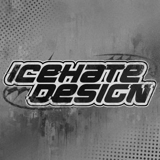 Telegram profile photo for icehate design