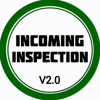 Telegram profile photo for Incoming inspection V2.0