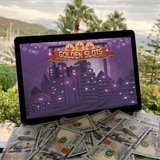 Telegram profile photo for Слот Golden Slots - играть на деньги | Промокод AVIALUC500