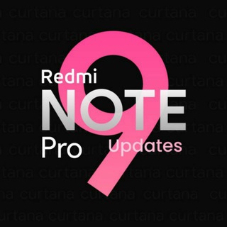 Telegram profile photo for Redmi Note 9 Pro/Max Updates™